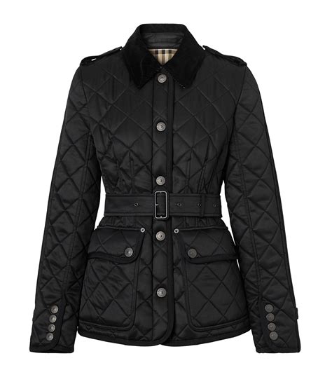 burberry diamond quilted jacket nordstrom|burberry diamond quilted jacket women's.